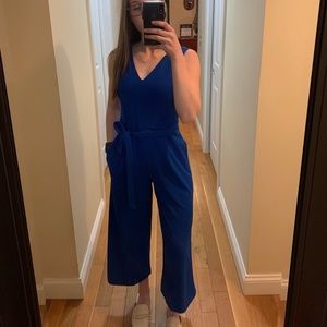 Calvin Klein blue jumpsuit NEW size 4